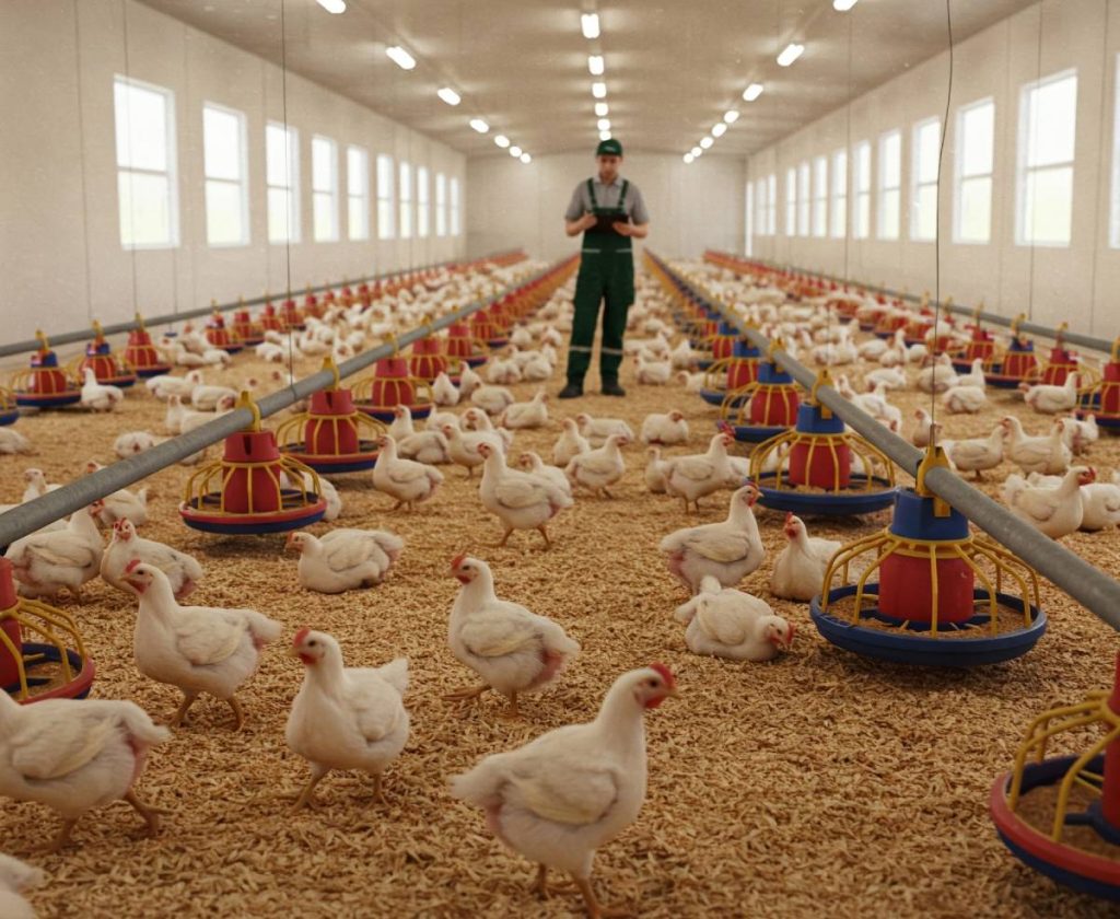 Criadero y venta de pollos